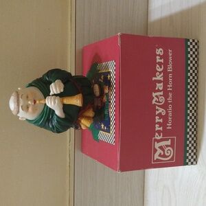 Vintage Department 56 Horatio The Horn Blower Merry Makers Figurine